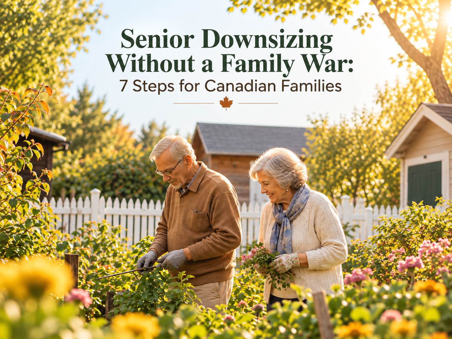Senior Downsizing Without a Family War: 7 Steps for Canadian Families